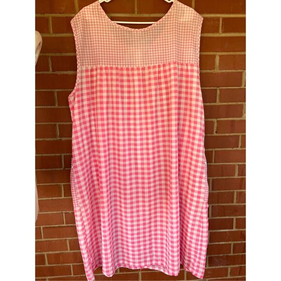 Vintage Shift Dress Flower Power Plus Size - Picture 3 of 7